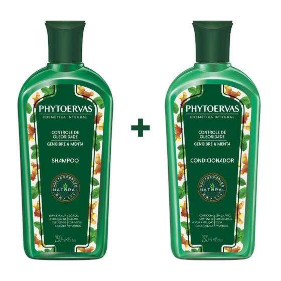 Shampoo + Condicionador Controle De Oleosidade Phytoervas Menor preço em Shampoo + Condicionador Controle De Oleosidade Phytoervas