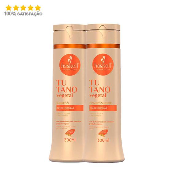 Imagem de Shampoo & Condicionador De Tutano E D  Pantenol Haskell  300ml