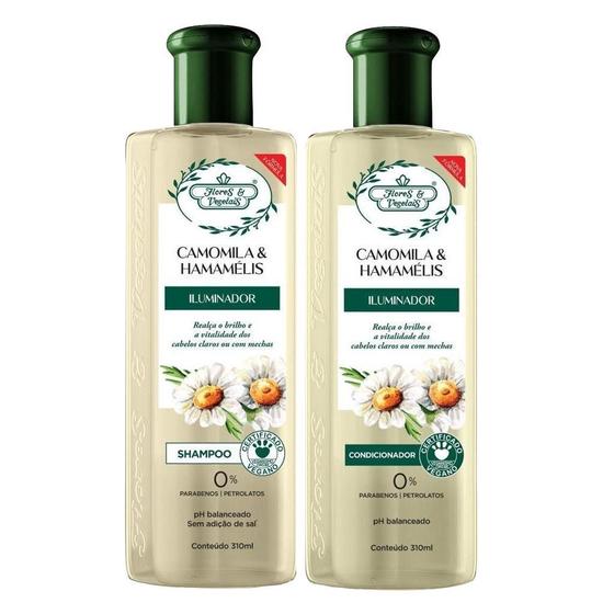 Imagem de Shampoo+Condicionador Flores E Vegetais Camomila E Hamamélis