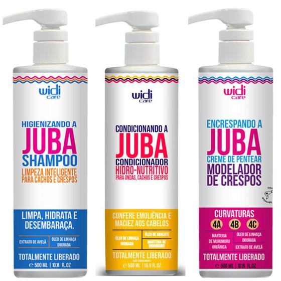 Imagem de Shampoo + Condicionador Juba + Encrespando a Juba Widi Care