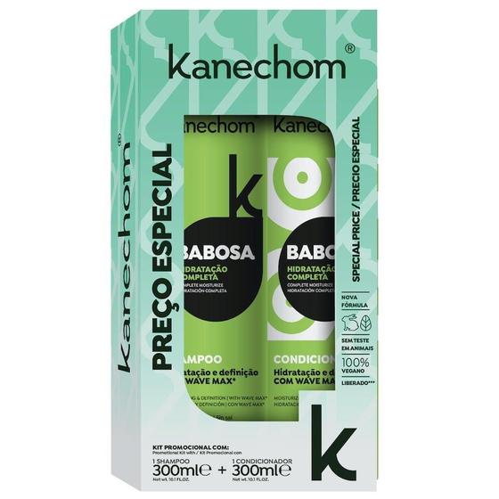 Imagem de Shampoo + Condicionador Kanechom Babosa 300ml