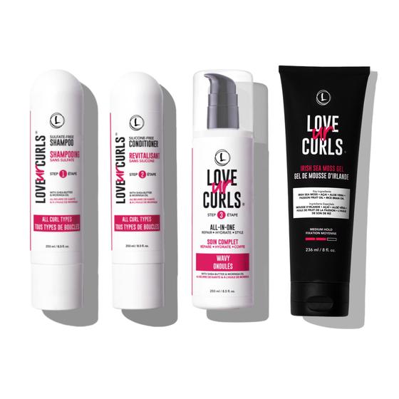 Imagem de Shampoo, condicionador, modelador e gel Hair Care Love Ur Curls