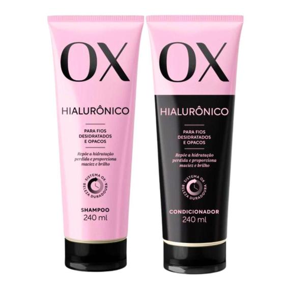 Imagem de Shampoo + Condicionador Ox Hialurônico 240Ml