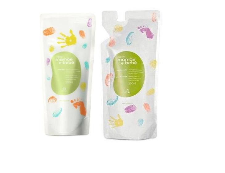 Imagem de Shampoo + condicionador refil para bebês Mamãe e bebê Natura