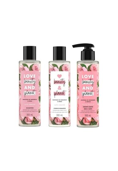 Imagem de Shampoo Condicionador Sabonete Love Beauty And Planet Rosas
