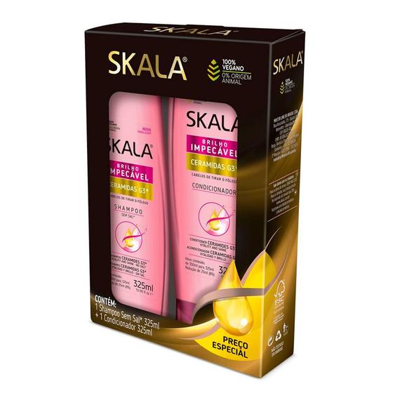 Imagem de Shampoo + Condicionador Skala Ceramidas 325ml cada