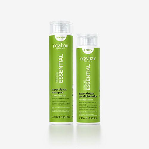 Imagem de Shampoo Condicionador Super Detox Essential New Hair