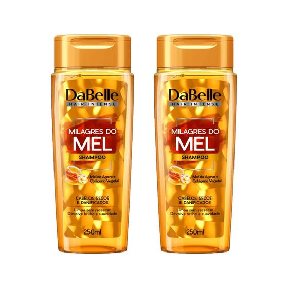 Imagem de Shampoo Dabelle Milagres do Mel 250ml - Kit C/2un