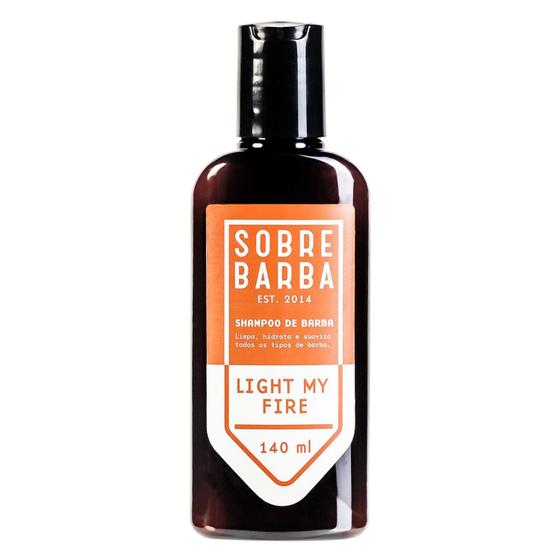 Imagem de Shampoo de Barba Light My Fire 140ML - Sobrebarba