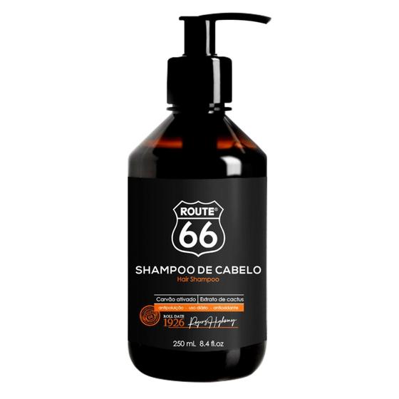 Imagem de Shampoo De Cabelo 250Ml Viking Route 66 - Limpeza E Perfume