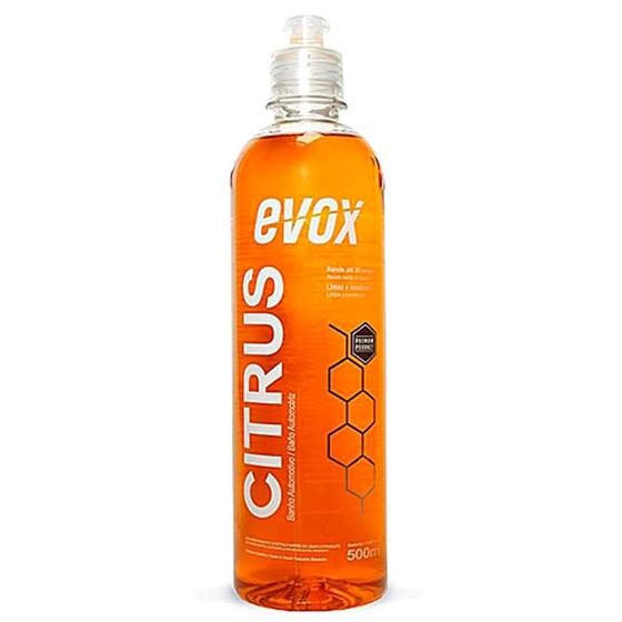 Imagem de Shampoo de carro lavagem automotiva neutro Citrus Evox 500ml