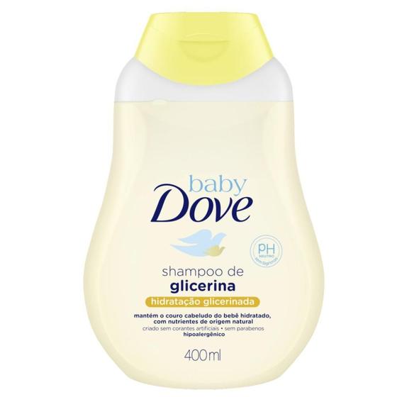 Imagem de Shampoo De Glicerina Hidratação Glicerinada 400Ml Baby Dove