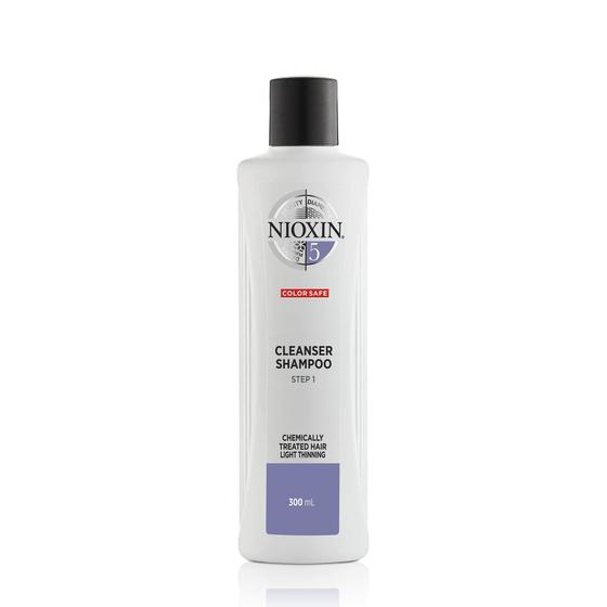 Imagem de Shampoo de limpeza do couro cabeludo Nioxin System 5 com óle