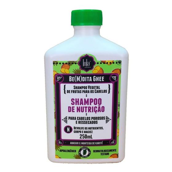 Imagem de Shampoo de Nutrição Be(M)dita Ghee Abacaxi 250ml Lola