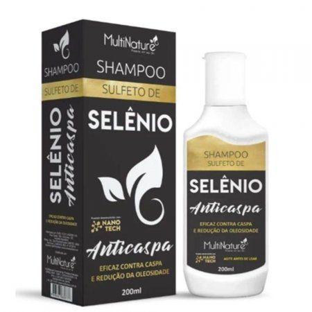 Shampoo de Selênio com Melaleuca Anticaspa 200ml Multinature Menor preço em Shampoo de Selênio com Melaleuca Anticaspa 200ml Multinature