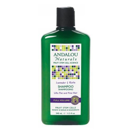 Imagem de Shampoo de volume completo Lavanda e Biotina 11,5 oz por Andalou Naturals