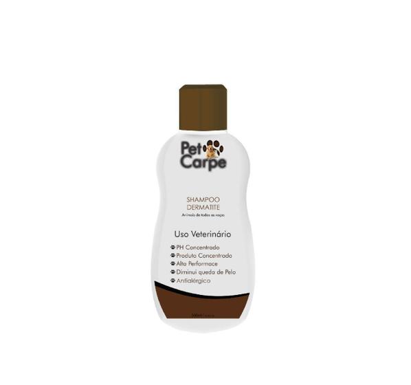 Shampoo Dermatite Pet Carpe 500Ml Shampoo e Condicionador para Gato