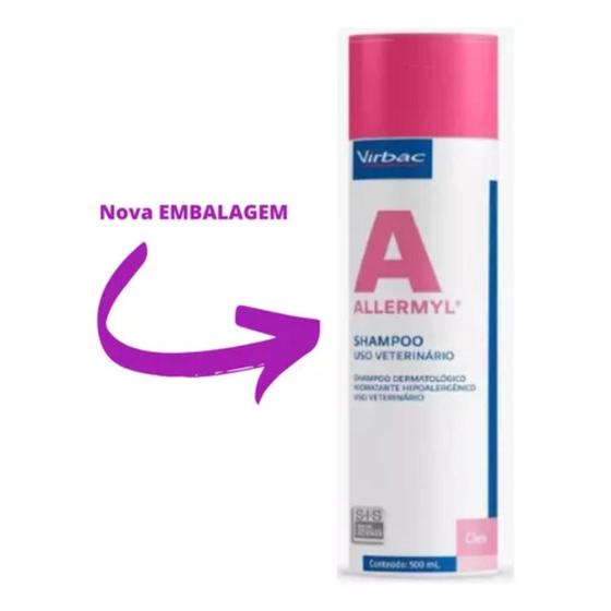 Imagem de Shampoo Dermatólogico Allermyl Glyco 500 Ml