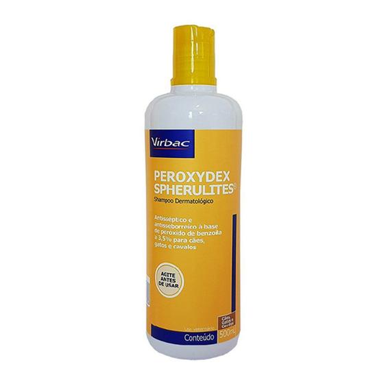 Imagem de Shampoo Dermatológico Peroxydex P/ Cães E Gatos Virbac - 500mL