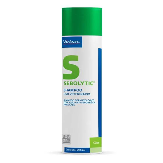 Imagem de Shampoo Dermatológico Sebolytic 250ml - Ação Anti-seborréica para cães