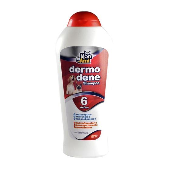 Imagem de Shampoo Dermodene 500 ml 6 em 1 Antisséptico Antisseborréico - MonAmi