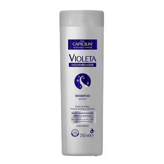 Imagem de Shampoo Desamarelador Capicilin 250ML