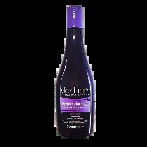 Imagem de Shampoo desamarelador - maxilluring 300ml - Maxilluring Selecta Premium