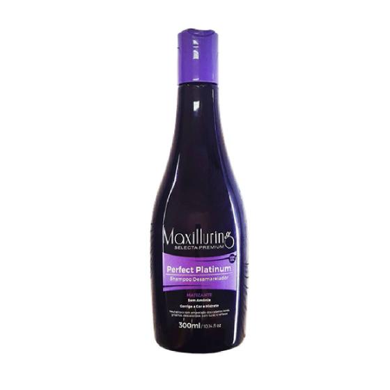 Imagem de Shampoo Desamarelador Maxilluring Perfect Platinum 300mL