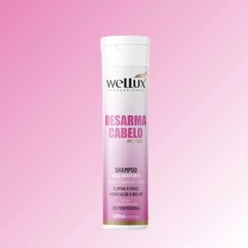 Imagem de Shampoo Desarma Cabelo Antifrizz 400ml - Wellux