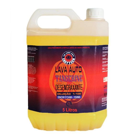 Imagem de Shampoo Desengraxante 1:100 EasyTech Tangerine - 5 Litros