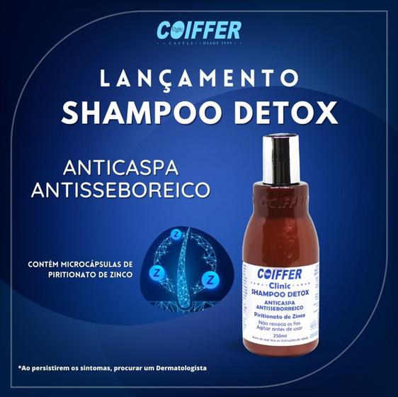 Imagem de shampoo detox anti caspa 250ml