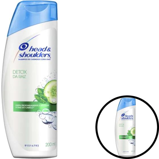 Imagem de Shampoo Detox da Raiz com 200ml Head & Shoulders