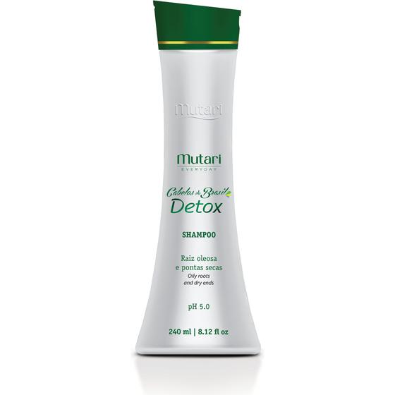 Shampoo Detox Raiz Oleosa E Pontas Secas Desintoxicação Couro Cabeludo ...