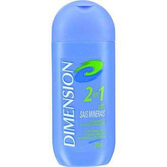 Imagem de Shampoo Dimension 2 Em 1 Cabelos Normais a Oleosos 200ml