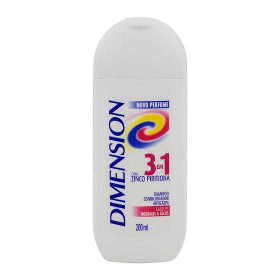 Imagem de Shampoo Dimension Anti-Caspa Seco 3X1 200ml