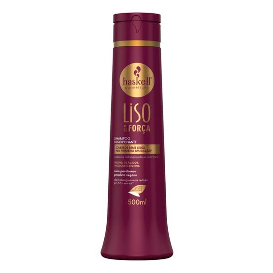 Imagem de Shampoo Disciplinante Liso com Força Haskell 500ml
