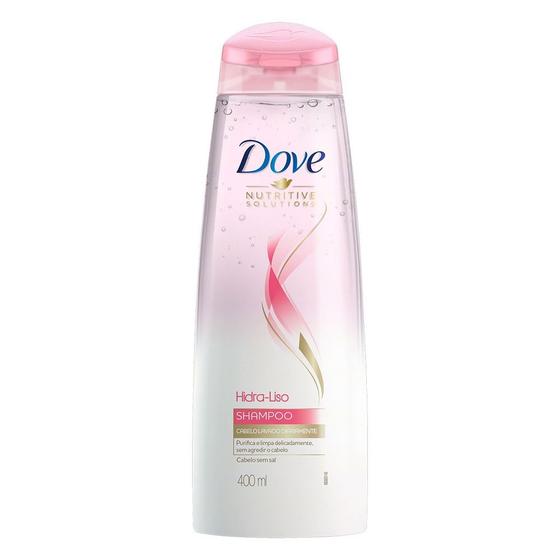 Imagem de Shampoo Dove Hidra-Liso com tecnologia de hidratação 400ml