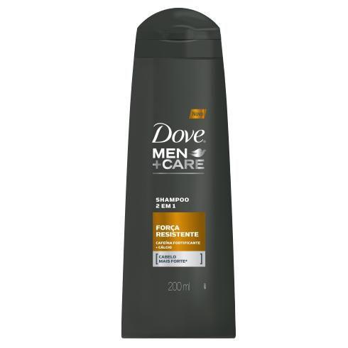 Imagem de Shampoo Dove Men+ Care 2 em 1 Força Resistente 200ml