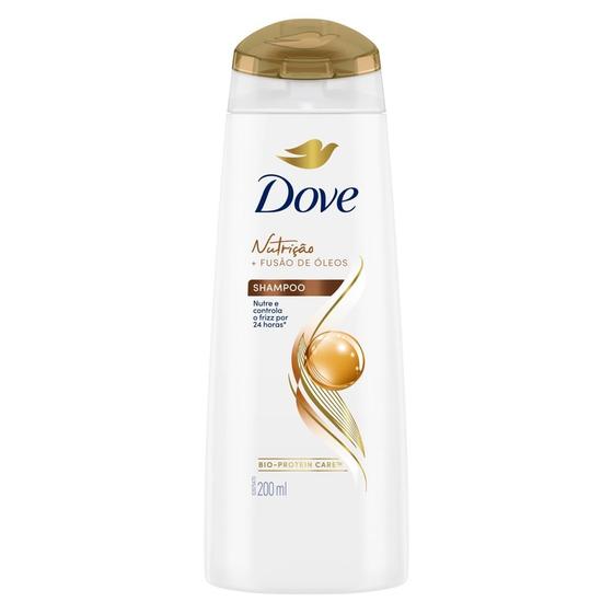 Imagem de Shampoo Dove Nutrição Mais Fusão de Óleos 200ml