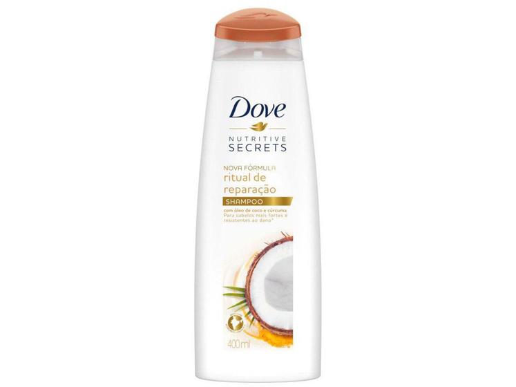 Shampoo Dove Nutritive Secrets Ritual de Reparação 400ml Shampoo Magazine Luiza