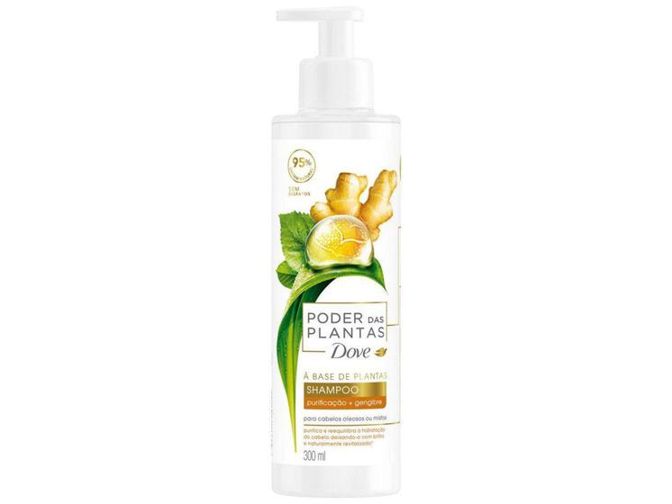 Imagem de Shampoo Dove  - Poder das Plantas Purificação + Gengibre 300ml