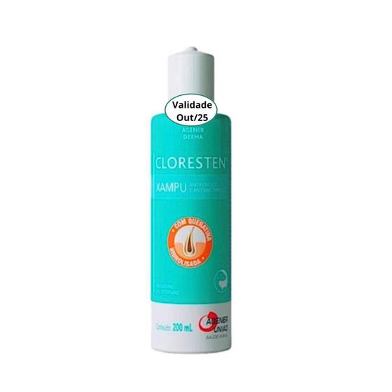 Imagem de Shampoo Dr. Clean Cloresten Antibacteriano Antifúngico 200ml