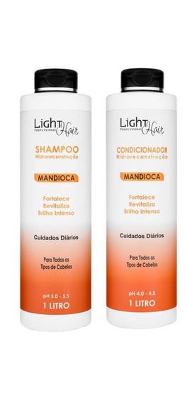 Imagem de Shampoo e Cond. Mandioca D-Pantenol 1L - Nutrição