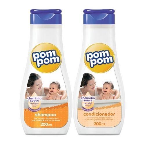 Imagem de Shampoo e Condicionador 200ml - Pompom