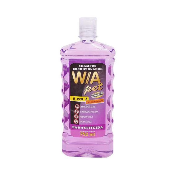 Imagem de Shampoo e Condicionador 6 em 1 W/A Pet 750ml - WA Pet