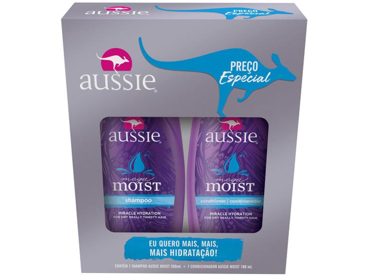 Imagem de Shampoo e Condicionador Aussie Moist