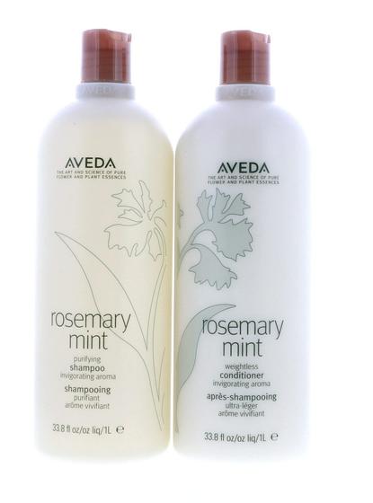 Imagem de Shampoo e condicionador Aveda Rosemary Mint 1L Duo