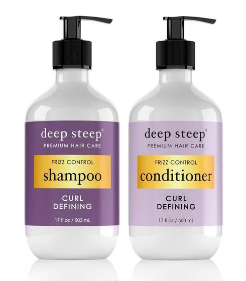 Imagem de Shampoo e condicionador Deep Steep Premium Hair Care 300mL