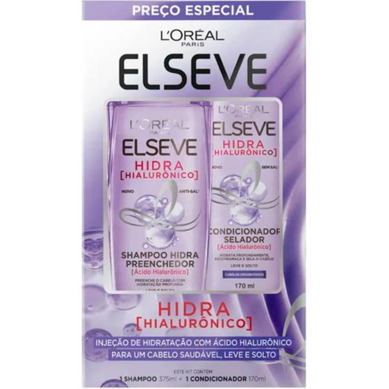 Imagem de Shampoo e Condicionador Elseve Hidra Hialurônico