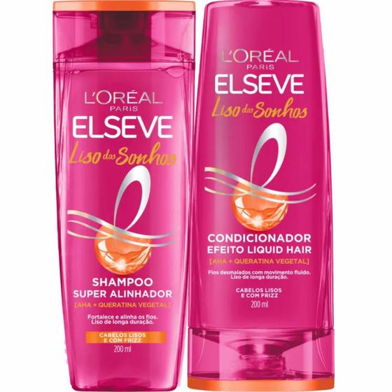 Imagem de Shampoo e Condicionador Elseve Liso dos Sonhos Botox